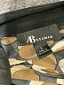 AB Studio Print Brown Casual Dress Size L - photo 7