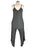 Socialite Polka Dots Gray Jumpsuit Size S - photo 2