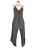 Socialite Polka Dots Gray Jumpsuit Size S - photo 1
