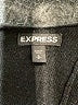Express 100% Rayon Black Cardigan Size S - photo 7