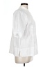 Unbranded White 3/4 Sleeve Button-Down Shirt Size L - photo 4