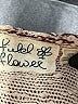 Field Flower 100% Cotton Tweed Tan Poncho Size XS - Sm - photo 7