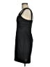 Guess 100% Polyester Solid Black Cocktail Dress Size 6 - photo 5