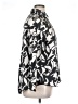 Dex 100% Polyester Print Silver 3/4 Sleeve Blouse Size 0X - photo 4