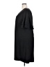 ECI Solid Black Casual Dress Size 2X - photo 5