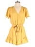 Lush Polka Dots Yellow Romper Size S - photo 1