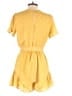 Lush Polka Dots Yellow Romper Size S - photo 2