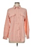 Chico's Orange Long Sleeve Polo Size Med (1) - photo 1