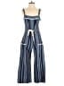Warm Stripes Blue Jumpsuit Size 0 (1) - photo 1