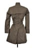 AKRIS 100% Polyester Green Brown Trenchcoat Size 8 - photo 2