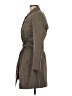 AKRIS 100% Polyester Green Brown Trenchcoat Size 8 - photo 5
