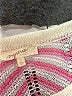 Mystree 100% Polyester Chevron-herringbone Pink Pullover Sweater Size L - photo 7