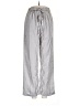 Shein 100% Polyester Stripes Silver Casual Pants Size M - photo 1