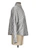 Max Studio Stripes Silver Long Sleeve Blouse Size S - photo 4