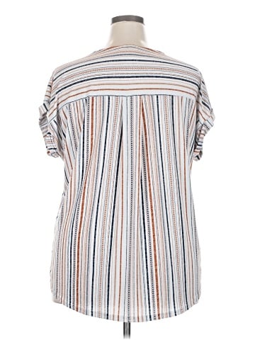 Three Floor Short Sleeve Blouse (view 2)