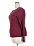 Unbranded Burgundy Long Sleeve Henley Size XXL - photo 5