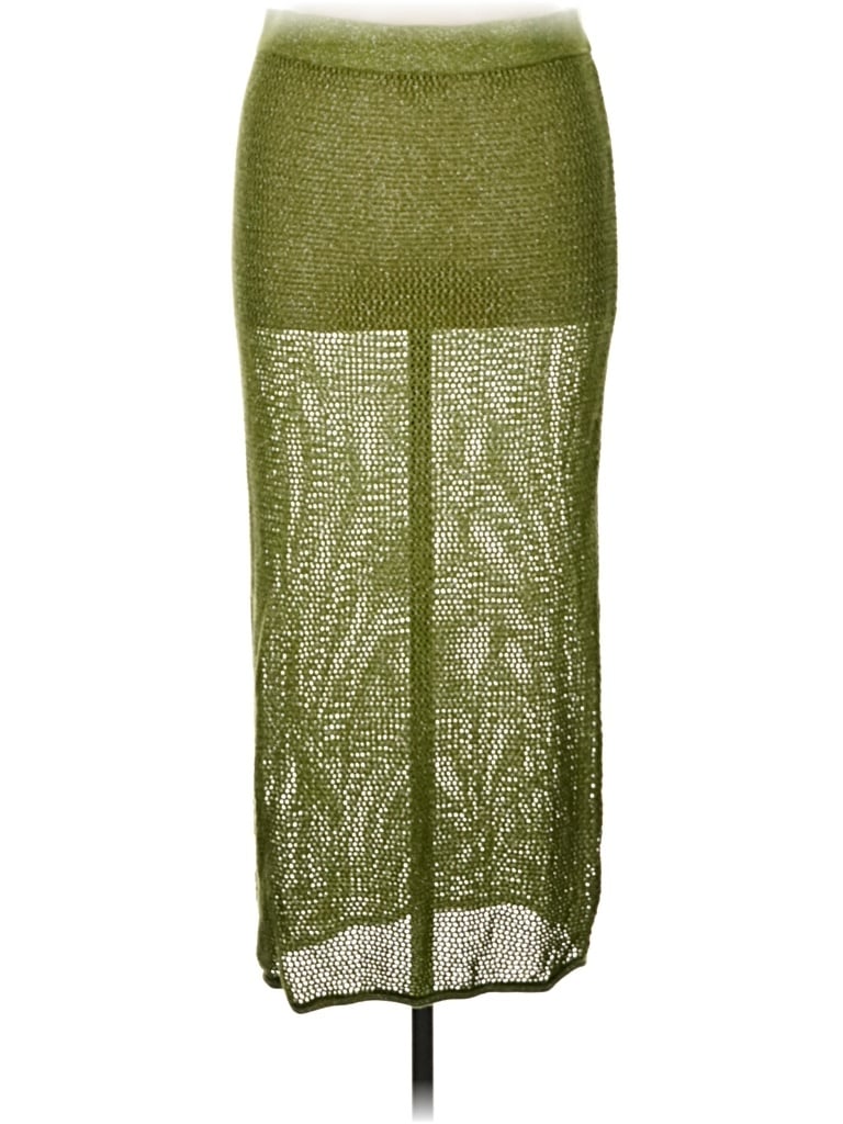 Pre-owned Future Collective Casual Skirt In Green