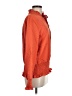 G.I.L.I. 100% Polyester Orange Long Sleeve Blouse Size M - photo 4