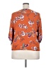 Style&Co 100% Rayon Orange 3/4 Sleeve Blouse Size XXL - photo 2