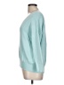 Ann Taylor LOFT Outlet 100% Cotton Teal Pullover Sweater Size L - photo 5