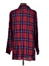 Alexander Jordan 100% Rayon Plaid Red Long Sleeve Button-Down Shirt Size L - photo 2