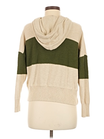 Madewell Clairview Hoodie Sweater in Colorblock (view 2)