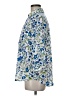 Unbranded 100% Polyester Floral Blue button down Size M (estimated) - photo 5