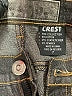 Crest Jeans Tweed Black Jeans Size 7 - photo 7
