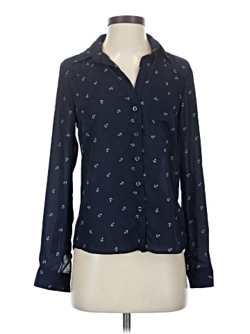 Papaya Long Sleeve Blouse (view 1)