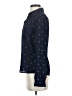 Papaya 100% Polyester Print Blue Long Sleeve Blouse Size S - photo 5