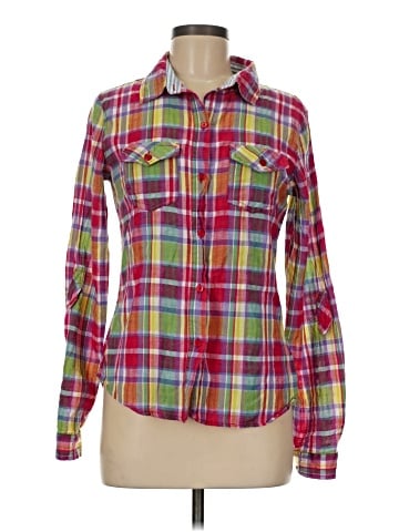 Passport Long Sleeve Button-Down Shirt (view 1)