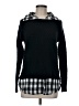 Faded Glory 100% Acrylic Checkered-gingham Black Pullover Sweater Size M - photo 1