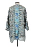 Soft Surroundings 100% Polyester Blue Kimono Size Sm - Med - photo 2