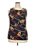 Dna Couture Black Sleeveless Blouse Size 2X - photo 1