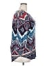 Tribal Blue 3/4 Sleeve Blouse Size XXL - photo 4