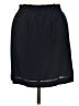 J.Crew 100% Polyester Solid Black Casual Skirt Size 6 - photo 2