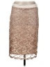 Clues COLLECTIONS 100% Polyester Tan Formal Skirt Size 8 - photo 1