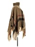 Mystree Brown Tan Poncho Size 2X (estimated) - photo 4