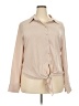 Preston & York 100% Polyester Tan Long Sleeve Blouse Size XXL - photo 1