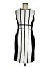 Calvin Klein Graphic White Cocktail Dress Size 8 - photo 1