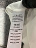 FRAME 100% Polyester Ivory Long Sleeve Blouse Size M (estimated) - photo 6