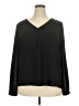 41Hawthorn 100% Polyester Black Long Sleeve Blouse Size XXL - photo 1