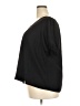 LC Lauren Conrad 100% Polyester Black Short Sleeve Blouse Size XXL - photo 5