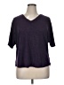 NY&C Purple Short Sleeve Top Size XL (estimated) - photo 1