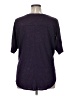 NY&C Purple Short Sleeve Top Size XL (estimated) - photo 2