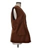 Zara Brown Vest Size M - photo 4
