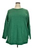 Woman Within Green Pullover Sweater Size 18 (L) - photo 1