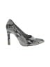Kenneth Cole New York Animal Print Gray Heels Size 6 1/2 - photo 1