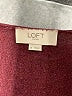 Ann Taylor LOFT Outlet Burgundy Pullover Sweater Size M - photo 7