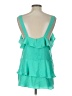 MICHAEL Michael Kors 100% Polyester Teal Sleeveless Blouse Size L - photo 2